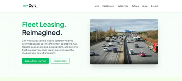 Zolt Mobility: Bringing Fleet Leasing to the United Kingdom with a Custom-Built Platform