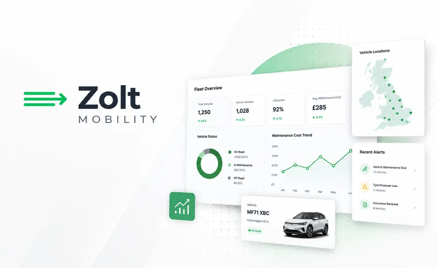Zolt Mobility: Bringing Fleet Leasing to the United Kingdom 2M+ Vehicle Market with a Custom-Built Platform